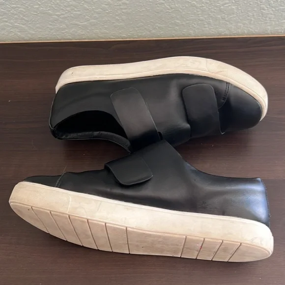 Silent D x Free People | Verges Black Leather Sneaker 39 - Picture 3 of 8